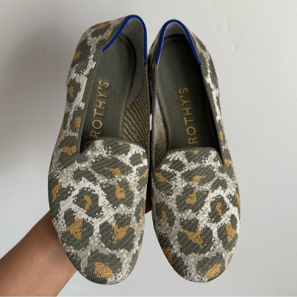 Rothy's Leopard Print Loafers